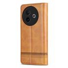 For vivo Y300i 5G / Y39 5G Global AZNS Magnetic Calf Texture Leather Phone Case(Light Brown) - 3