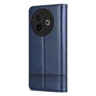 For vivo Y300i 5G / Y39 5G Global AZNS Magnetic Calf Texture Leather Phone Case(Dark Blu) - 3