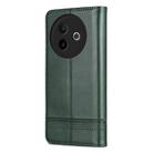 For vivo Y300i 5G / Y39 5G Global AZNS Magnetic Calf Texture Leather Phone Case(Dark Green) - 3