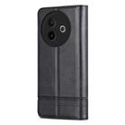 For vivo Y300i 5G / Y39 5G Global AZNS Magnetic Calf Texture Leather Phone Case(Black) - 3