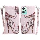 For OnePlus Nord CE 2 Lite 5G 3D Colored Horizontal Flip Leather Phone Case(Butterfly High-heeled) - 1