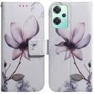 For OnePlus Nord CE 2 Lite 5G Coloured Drawing Leather Phone Case(Magnolia Flower) - 1