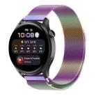 For Huawei Watch GT 3 Pro 43mm Milan Steel Watch Band(Colorful) - 1