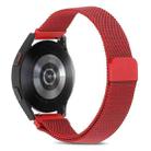 For Huawei Watch GT 3 Pro 43mm Milan Steel Watch Band(Red) - 1