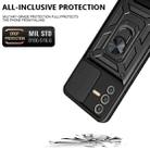 For vivo V23 5G / S12 Sliding Camera Cover Design TPU+PC Phone Case(Gold) - 3