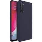 For OPPO Reno 3 IMAK TPU Matte Soft Cover UC-1 Series(Blue) - 1