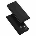 For Nokia C21 Plus DUX DUCIS Skin Pro Series PU + TPU Leather Phone Case(Black) - 1