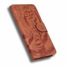 For Nokia C21 Plus Tiger Embossing Pattern Horizontal Flip Leather Phone Case(Brown) - 4