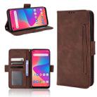 For BLU G71 Skin Feel Calf Pattern Leather Phone Case(Brown) - 1