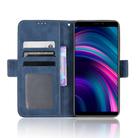 For BLU J9L Skin Feel Calf Pattern Leather Phone Case(Blue) - 2