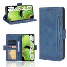 For OPPO Realme GT Neo3T /  GT Neo2 Skin Feel Calf Pattern Leather Phone Case(Blue) - 1