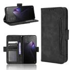 For OPPO Reno8 Pro 5G Skin Feel Calf Pattern Leather Phone Case(Black) - 1