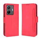 For vivo S15e 5G Skin Feel Calf Pattern Leather Phone Case(Red) - 2