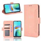 For Blackview A50 Skin Feel Calf Pattern Leather Phone Case(Pink) - 1