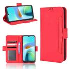 For Blackview A50 Skin Feel Calf Pattern Leather Phone Case(Red) - 1