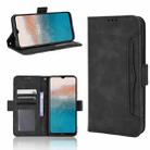 For Nokia C21 Plus Skin Feel Calf Pattern Leather Phone Case(Black) - 1