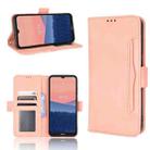 For Nokia C21 Skin Feel Calf Pattern Leather Phone Case(Pink) - 1