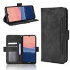 For Nokia C21 Skin Feel Calf Pattern Leather Phone Case(Black) - 1