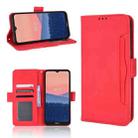 For Nokia C21 Skin Feel Calf Pattern Leather Phone Case(Red) - 1