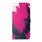 For OnePlus Nord 2T Watercolor Pattern Horizontal Flip Leather Phone Case(Berry Color) - 2