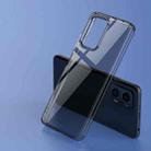For Xiaomi Redmi Note 11T Pro Ice Crystal PC + TPU Phone Case(Transparent Black) - 1