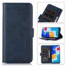 For Motorola Moto G42 Cow Texture Flip Leather Phone Case(Blue) - 1