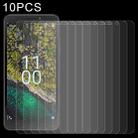 10 PCS 0.26mm 9H 2.5D Tempered Glass Film For Nokia C100 - 1