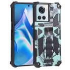 For OnePlus Ace 5G Camouflage Armor Kickstand TPU + PC Magnetic Phone Case(Mint Green) - 1