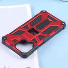 For Samsung Galaxy M33 Shockproof TPU + PC Magnetic Phone Case with Holder(Red) - 4