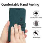 For Xiaomi Redmi Note 11 Global Skin Feel Heart Pattern Leather Phone Case(Green) - 7