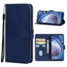 For Huawei nova 5z Leather Phone Case(Blue) - 1