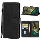 For Nokia C100 Leather Phone Case(Black) - 1