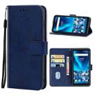 For UMIDIGI BISON 2 PRO Leather Phone Case(Blue) - 1