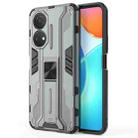 For Honor Play 30 Plus Supersonic PC + TPU Shock-proof Protective Phone Case(Grey) - 1