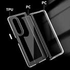 For Samsung Galaxy Z Fold3 5G Scratchproof TPU + PC Protective Case(Transparent) - 6