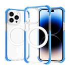 For iPhone 14 Pro Magsafe Magnetic Acrylic Shockproof Phone Case(Blue) - 1