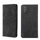 For Motorola Moto G Power 2022 Skin Feel Magnetic Horizontal Flip Leather Phone Case(Black) - 1