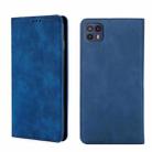 For Motorola Moto G50 5G Skin Feel Magnetic Horizontal Flip Leather Phone Case(Blue) - 1