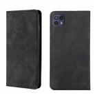 For Motorola Moto G50 5G Skin Feel Magnetic Horizontal Flip Leather Phone Case(Black) - 1