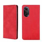 For Honor 50 SE Skin Feel Magnetic Horizontal Flip Leather Phone Case(Red) - 1