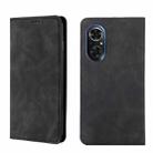 For Honor 50 SE Skin Feel Magnetic Horizontal Flip Leather Phone Case(Black) - 1