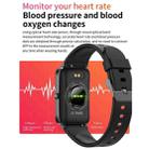 ZX18 1.57 inch HD Screen Smart Watch, Support Heart Rate Monitoring/Blood Oxygen Monitoring(Black) - 5