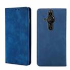 For Sony Xperia Pro-I Skin Feel Magnetic Horizontal Flip Leather Phone Case(Blue) - 1