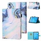 For Lenovo Tab M10 Plus 10.6 3rd Gen 2022 Coloured Drawing Stitching Smart Leather Tablet Case(Quicksand) - 1