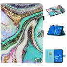 For Lenovo Tab M10 3rd Gen Coloured Drawing Stitching Smart Leather Tablet Case(Colored Sand) - 1