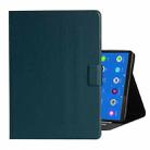 For Lenovo Tab M10 Plus 10.6 3rd Gen 2022 Solid Color Smart Leather Tablet Case(Green) - 1