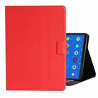 For Lenovo Tab M10 3rd Gen Solid Color Smart Leather Tablet Case(Red) - 1