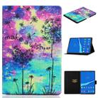 For Lenovo Tab M10 3rd Gen Voltage Coloured Drawing Smart Leather Tablet Case(Dandelion) - 1