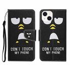 For OPPO Find X5 Colored Drawing Pattern Flip Leather Phone Case(Penguin) - 1