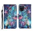 For OPPO Find X5 Colored Drawing Pattern Flip Leather Phone Case(Star Mandala) - 1